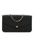 Empreinte Pochette Felicie Chain Wallet Black