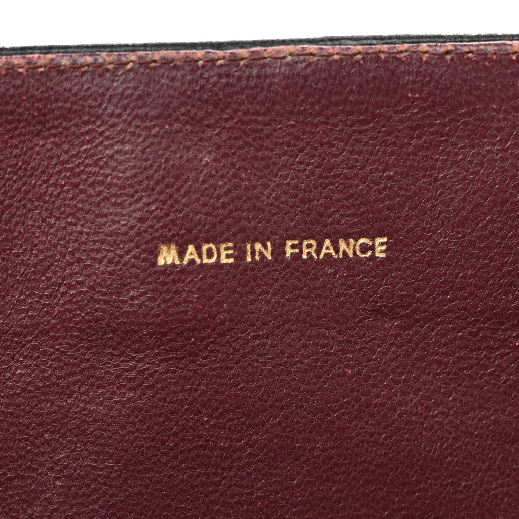 Lambskin Quilted Small Double Flap Black