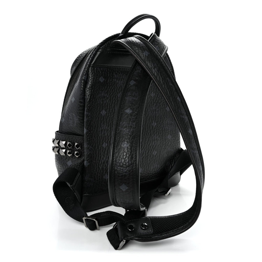 Visetos Small Side Stud Stark Backpack Black