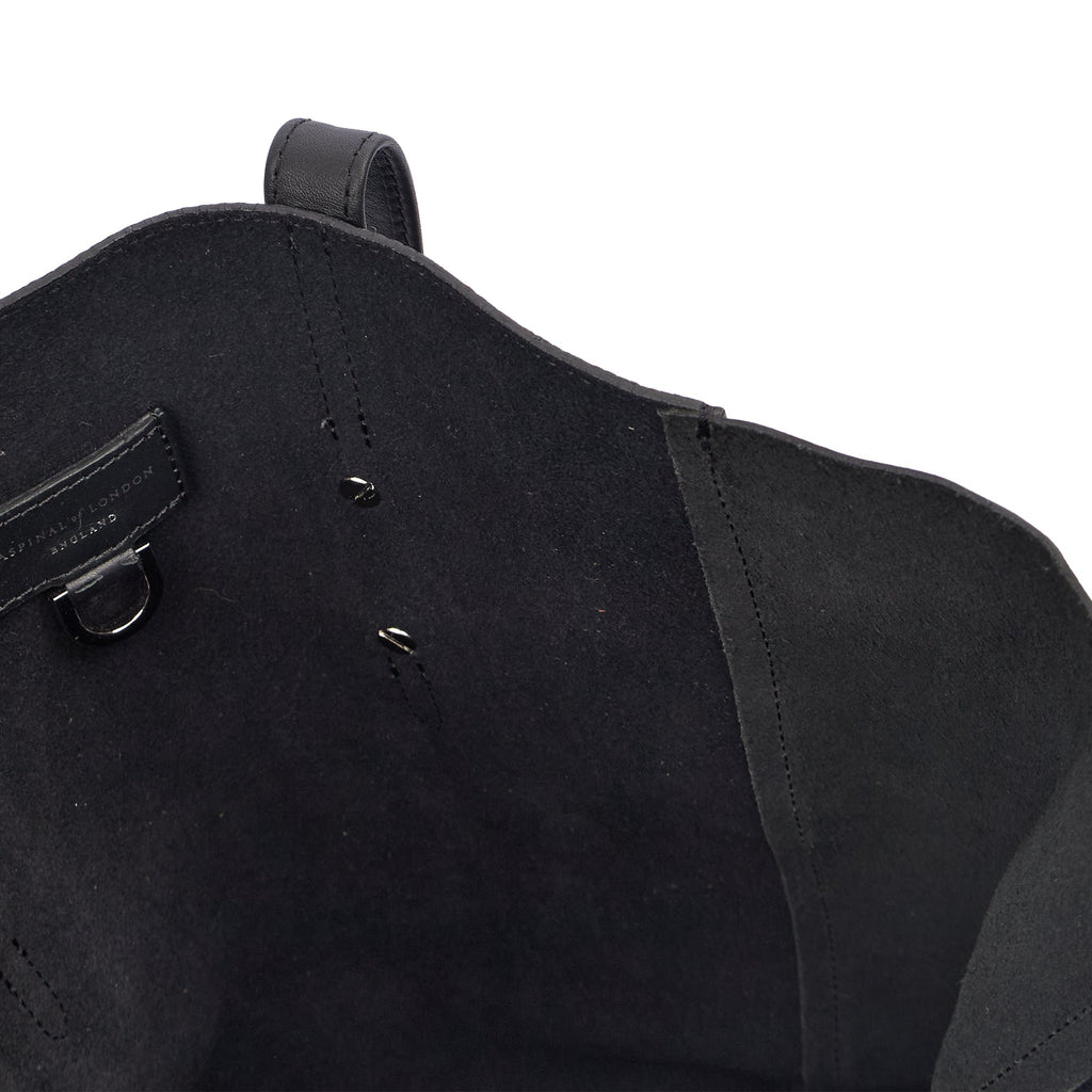 Aspinal of London Tote London Tote - Midi in Black, Leather