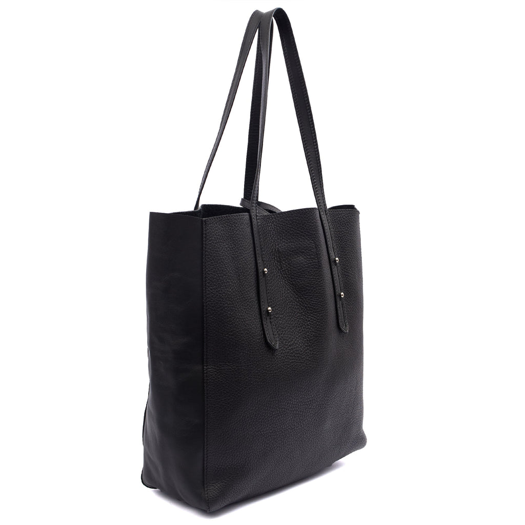 Aspinal of London Tote London Tote - Midi in Black, Leather