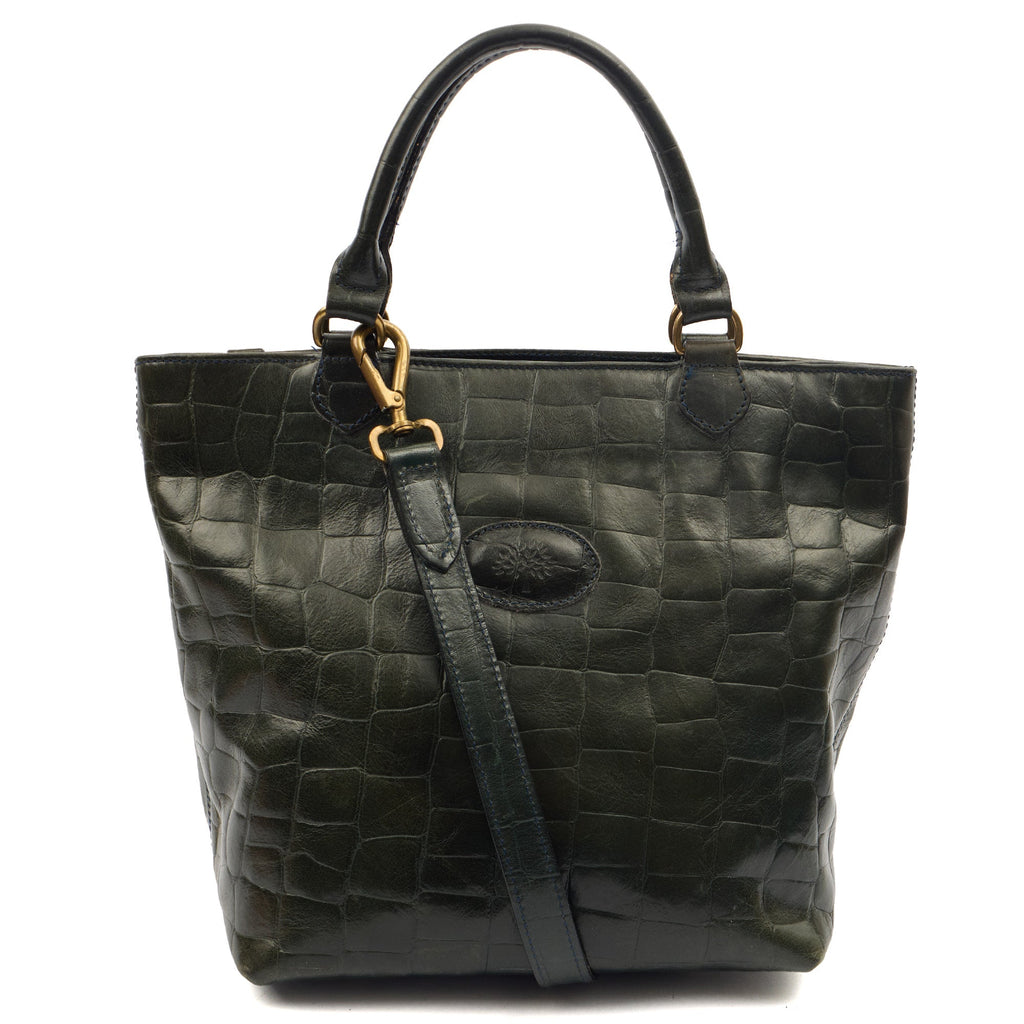 Mulberry Tote Vintage Tote  in Amber, Exotic Effect Leather