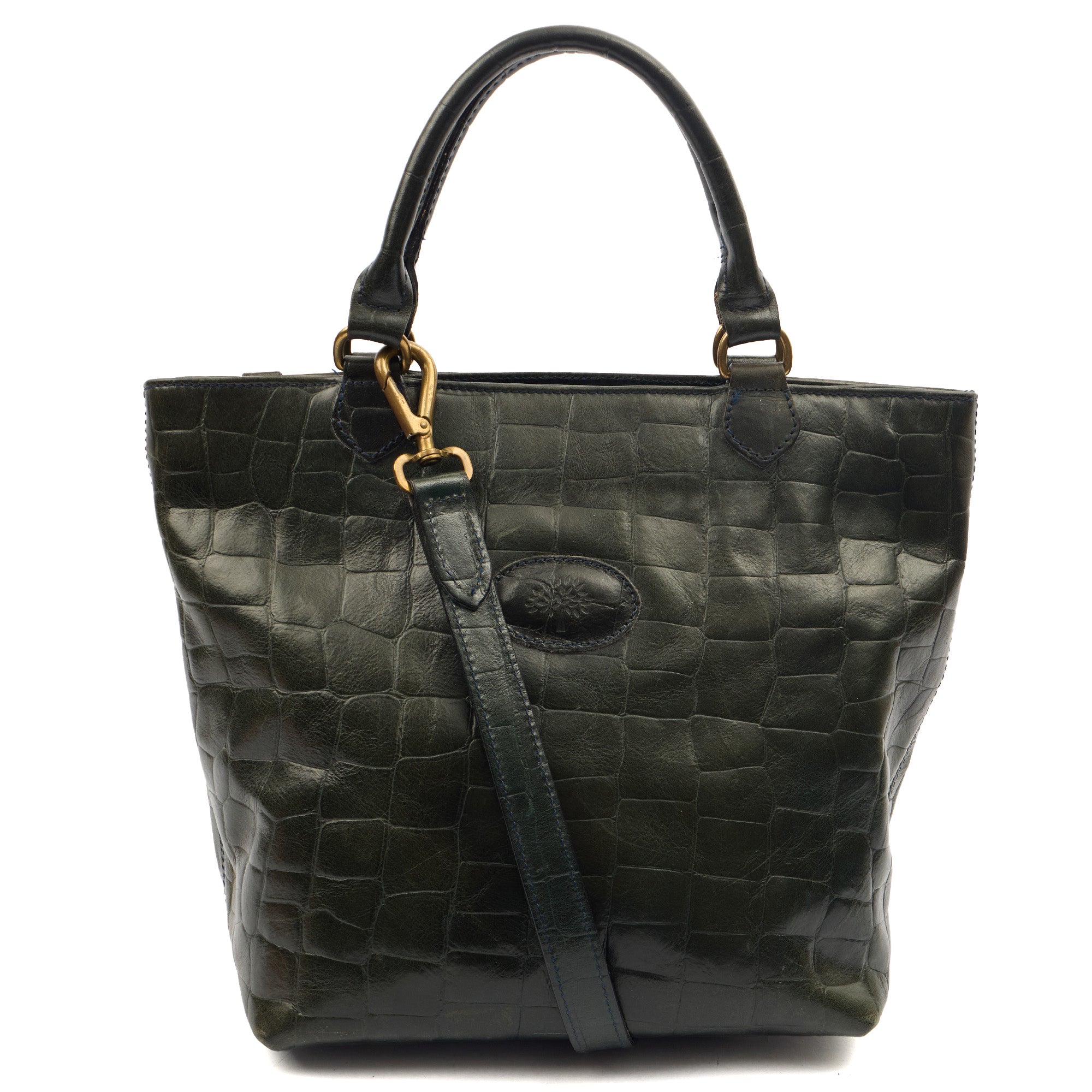 Mulberry Tote Vintage Tote  in Amber, Exotic Effect Leather