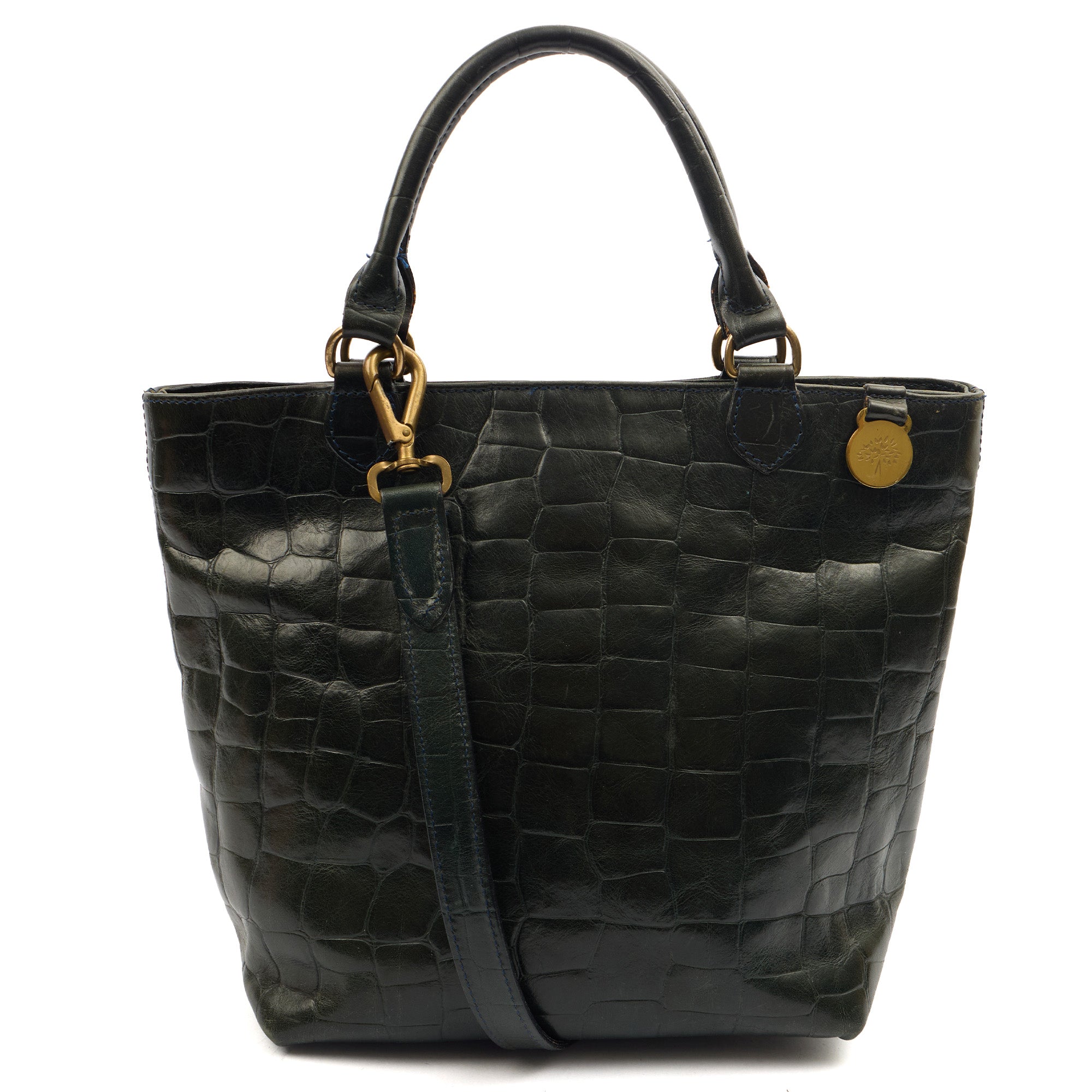 Mulberry Tote Vintage Tote  in Amber, Exotic Effect Leather