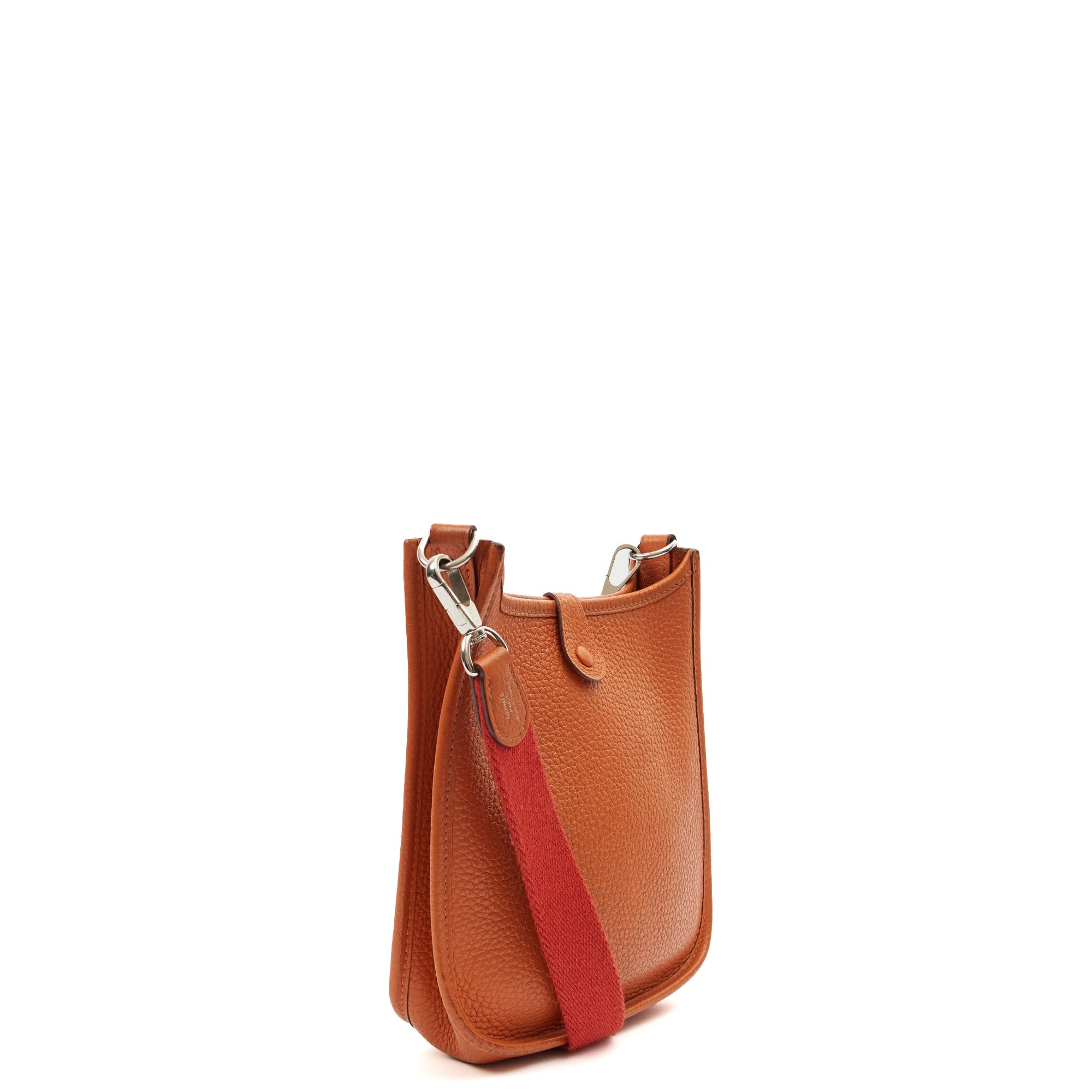 Hermes Cross Body Evelyne 16 in Classic Orange, Clemence Leather