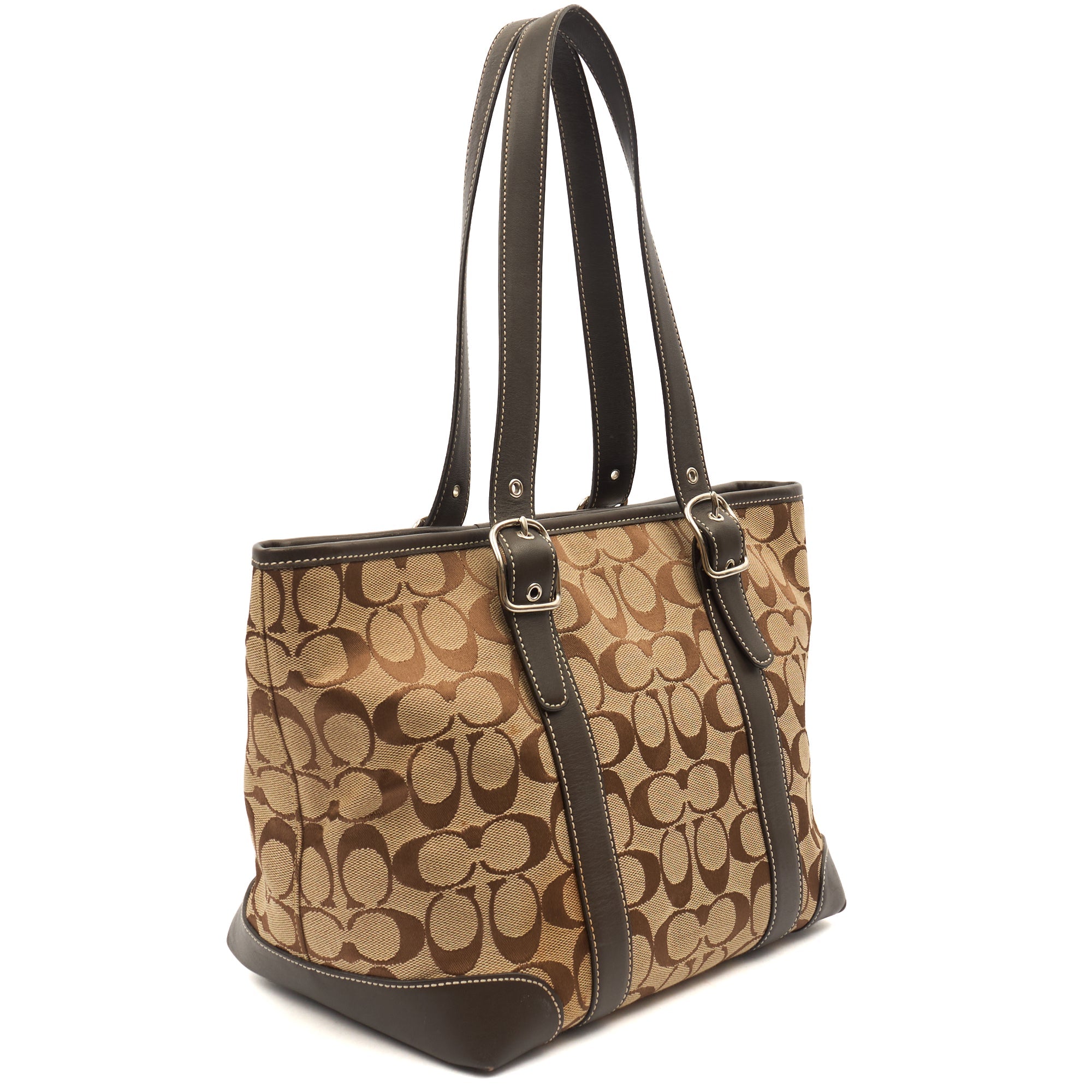 Coach Tote Vintage Canvas Tote in Neutral, invalid
