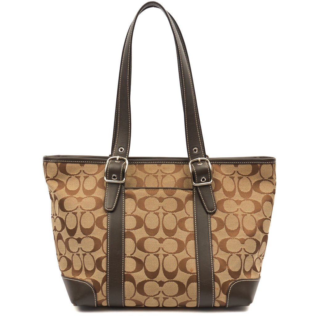 Coach Tote Vintage Canvas Tote in Neutral, invalid