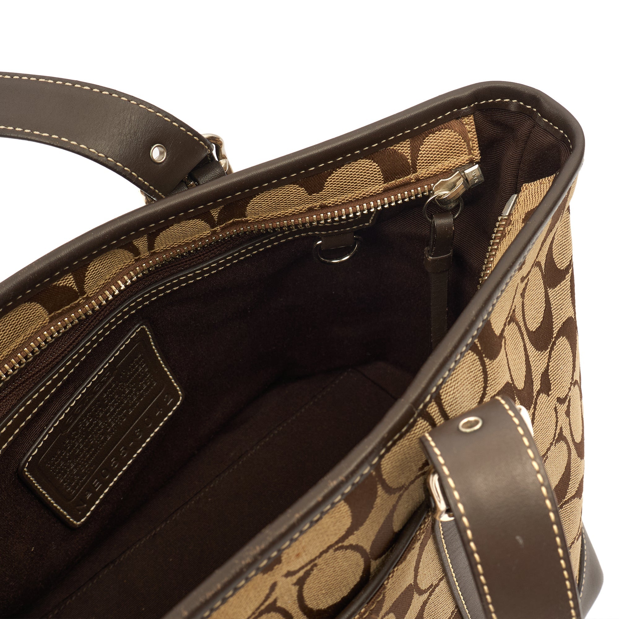 Coach Tote Vintage Canvas Tote in Neutral, invalid