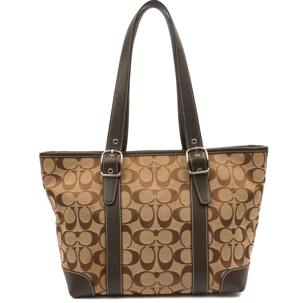 Coach Tote Vintage Canvas Tote in Neutral, invalid