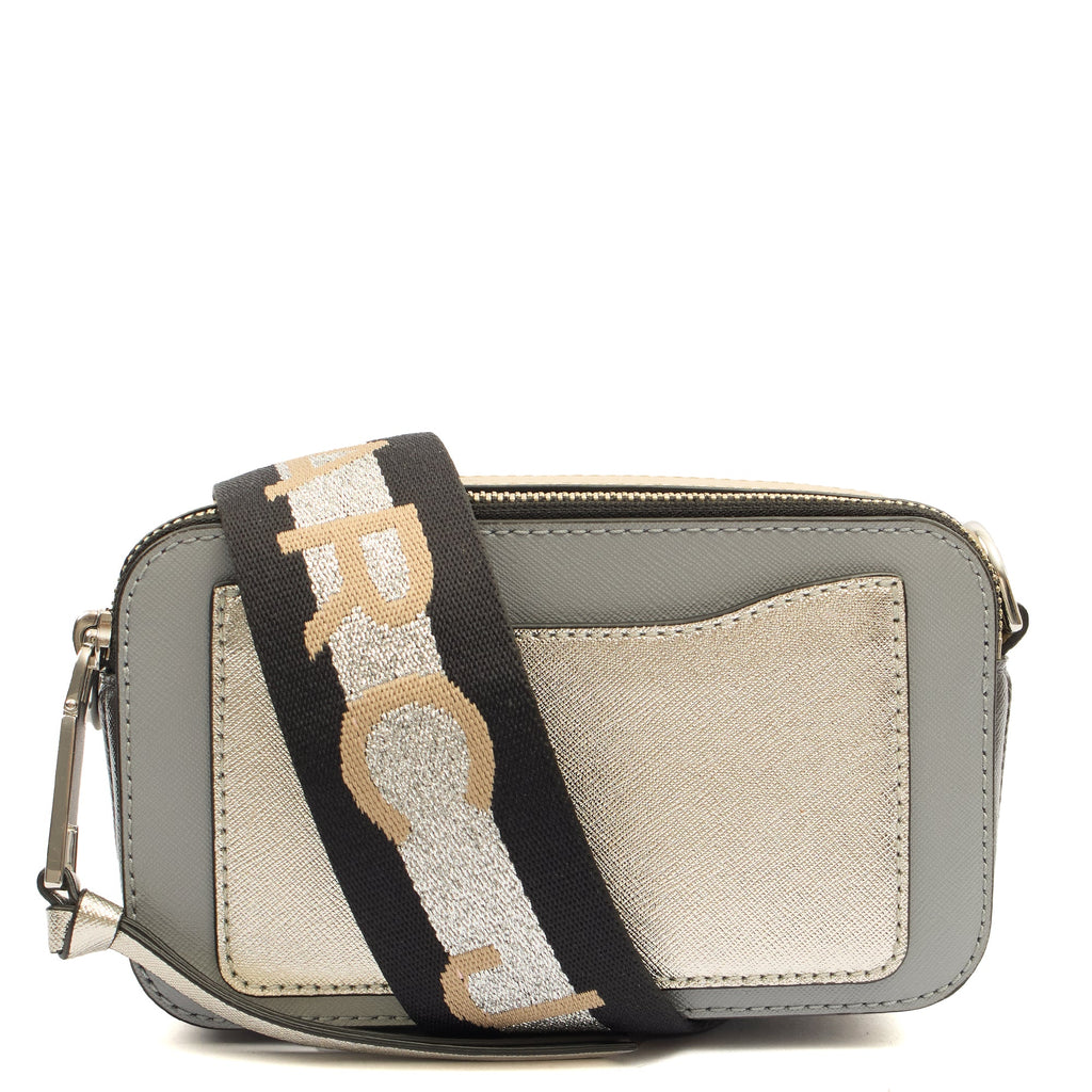 Marc Jacobs Cross Body Snapshot in Grey, Leather