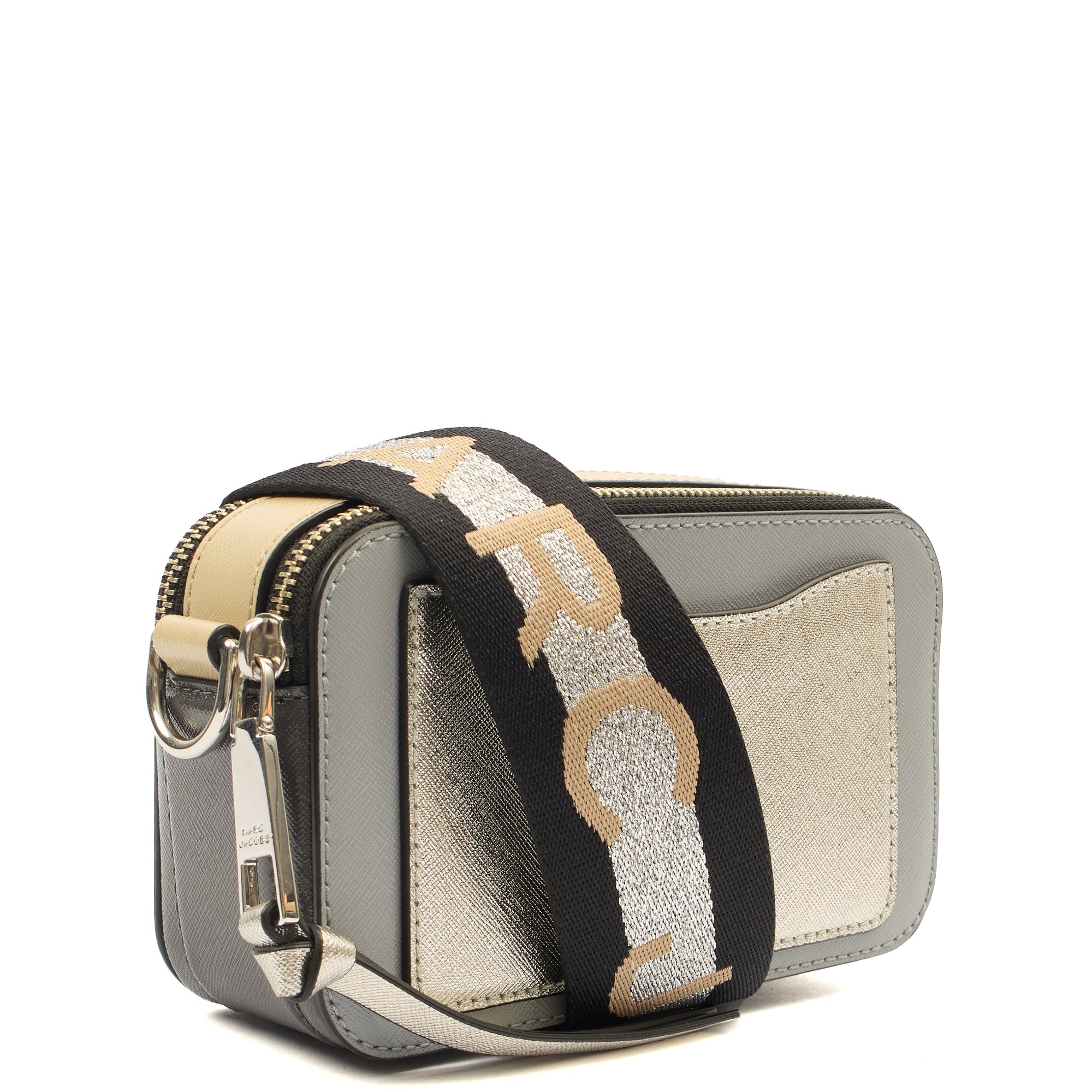 Marc Jacobs Cross Body Snapshot in Grey, Leather