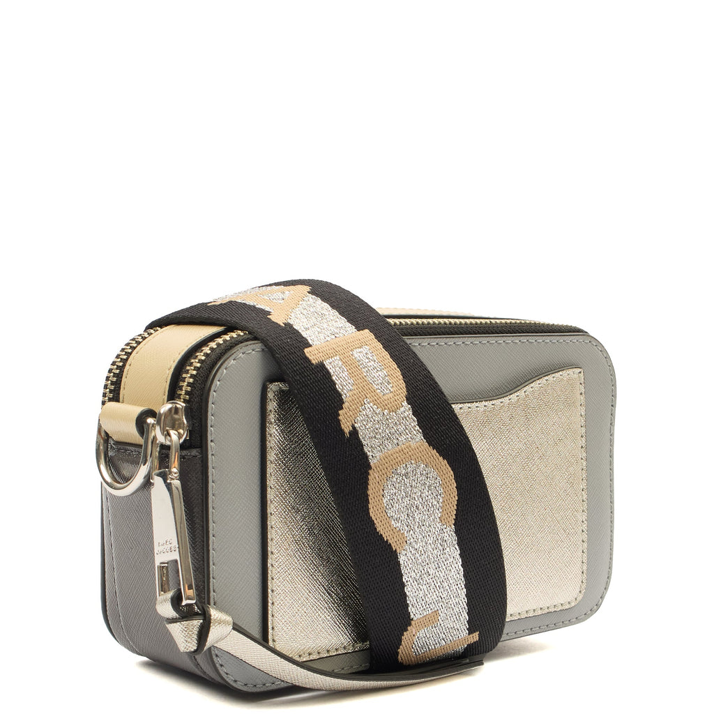 Marc Jacobs Cross Body Snapshot in Grey, Leather