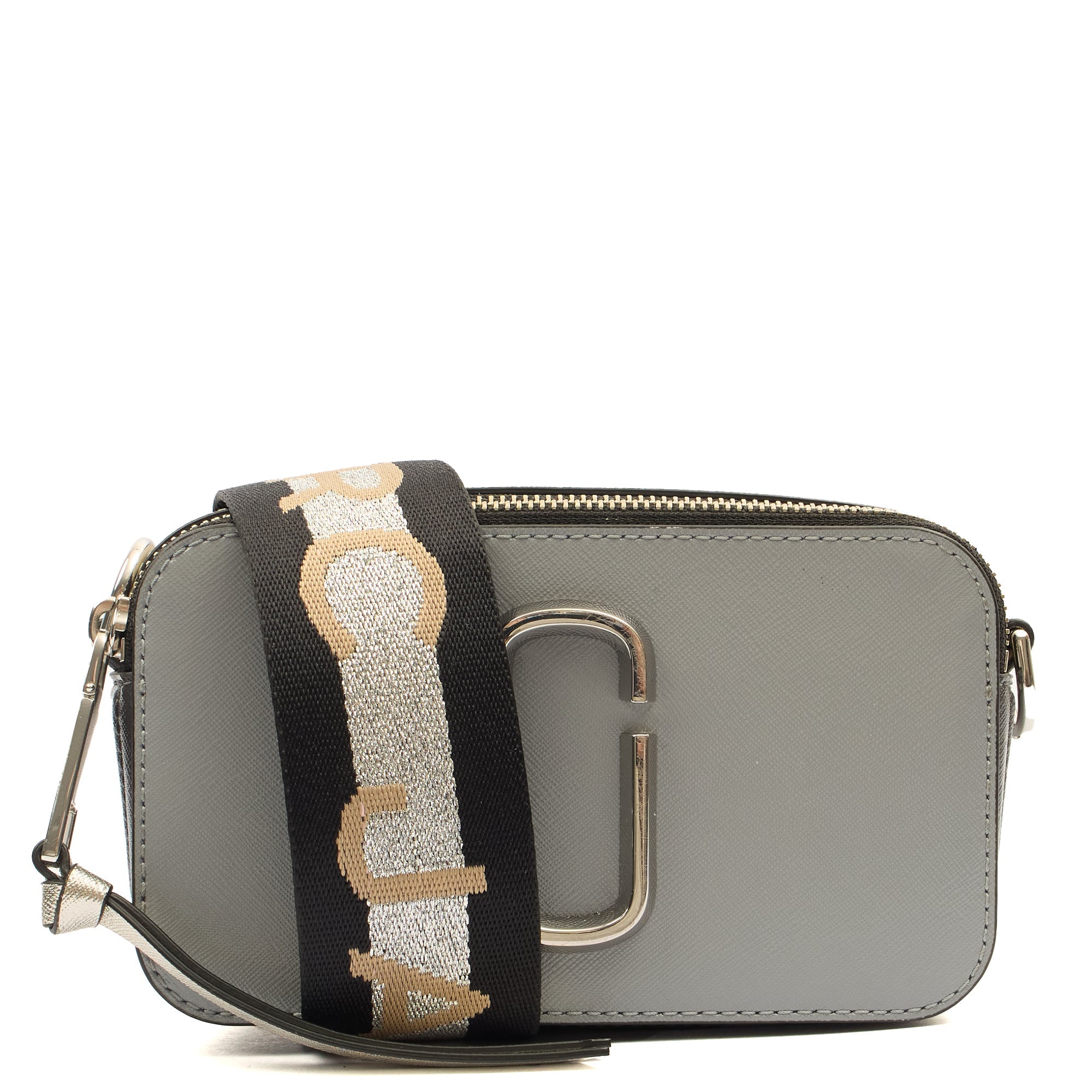 Marc Jacobs Cross Body Snapshot in Grey, Leather