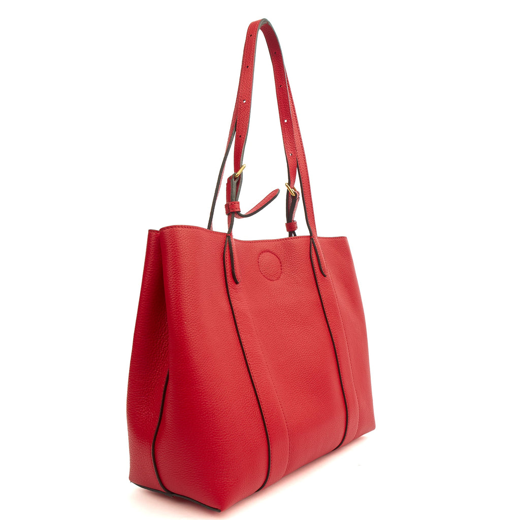Mulberry Tote Bayswater Tote - Small in Scarlet Red, Leather