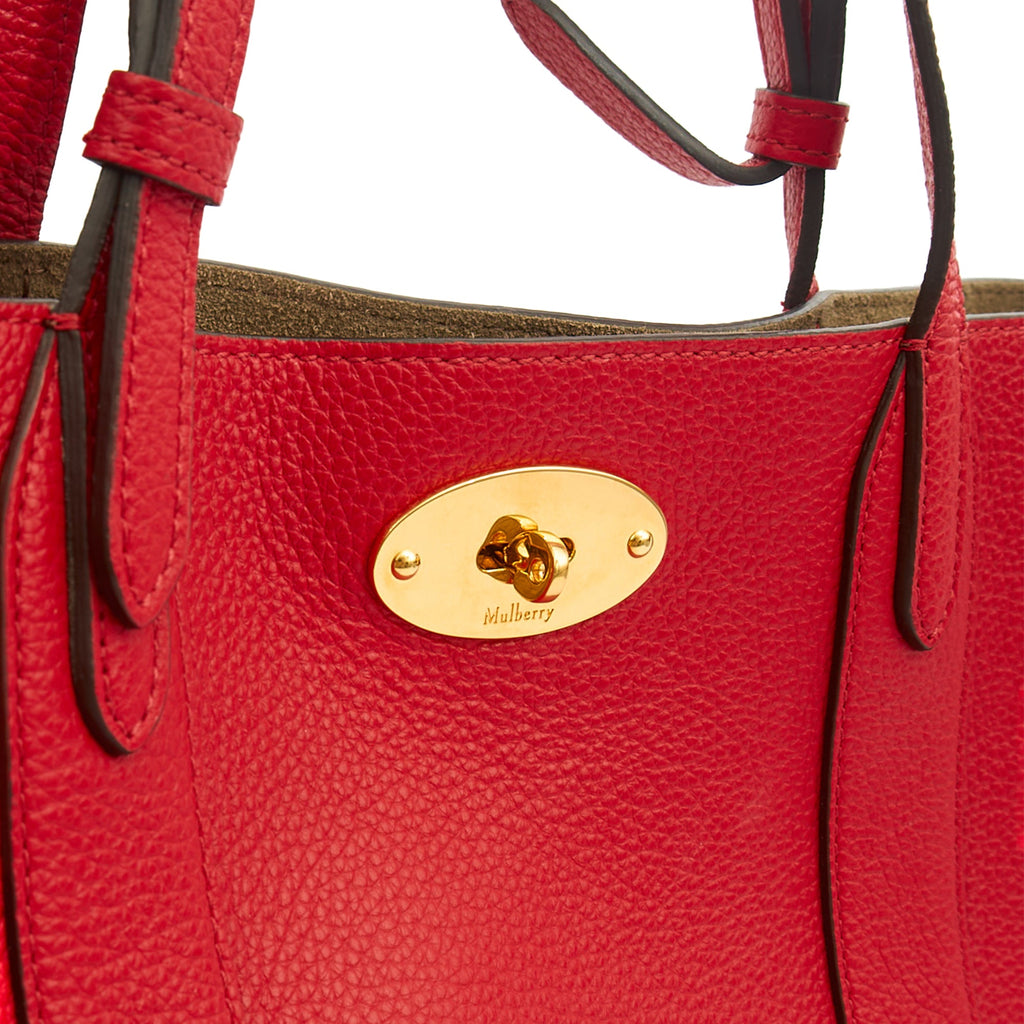 Mulberry Tote Bayswater Tote - Small in Scarlet Red, Leather