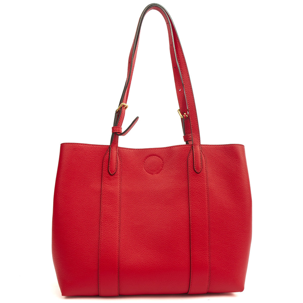 Mulberry Tote Bayswater Tote - Small in Scarlet Red, Leather