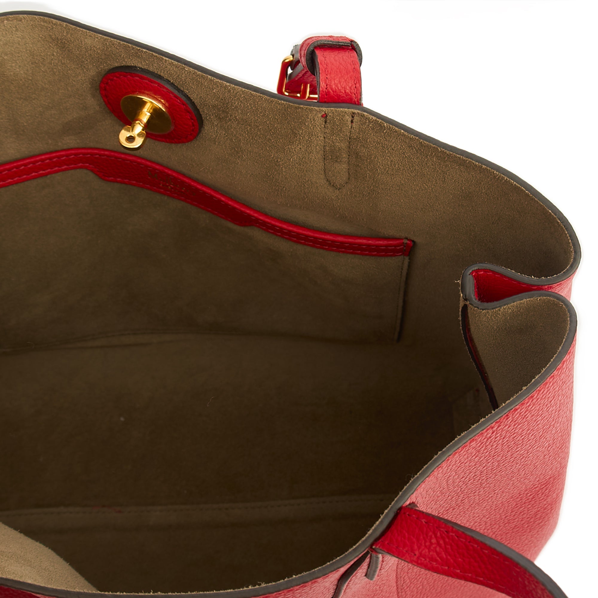 Mulberry Tote Bayswater Tote - Small in Scarlet Red, Leather