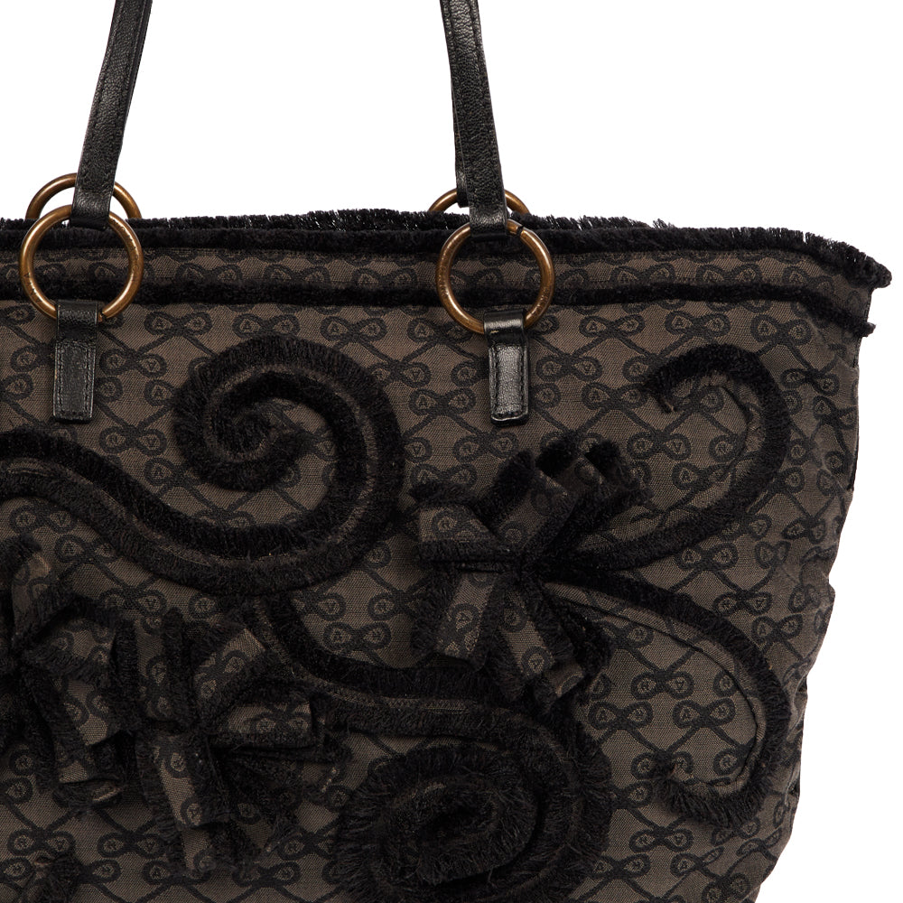 Anya Hindmarch Tote Tote in Black, Fabric