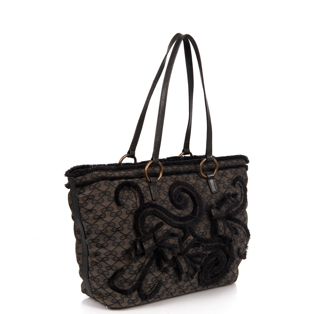 Anya Hindmarch Tote Tote in Black, Fabric