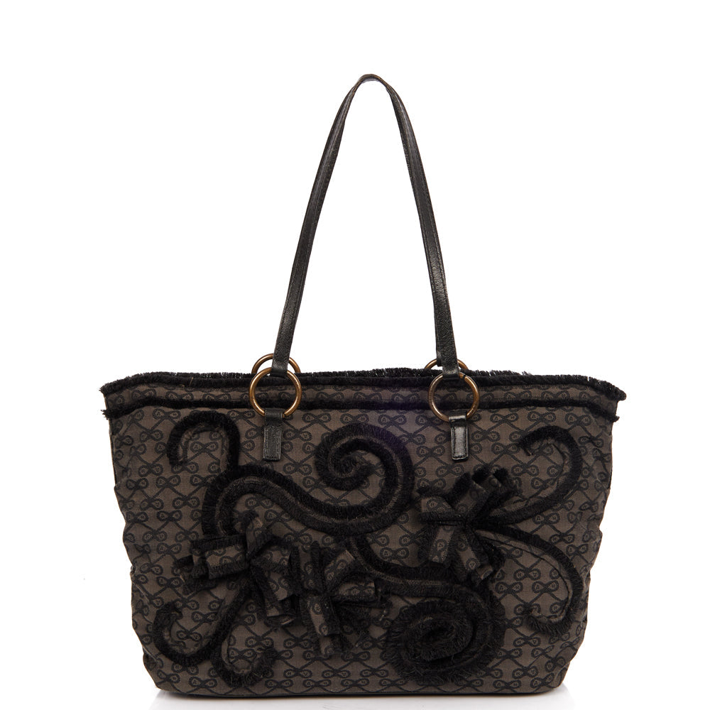 Anya Hindmarch Tote Tote in Black, Fabric