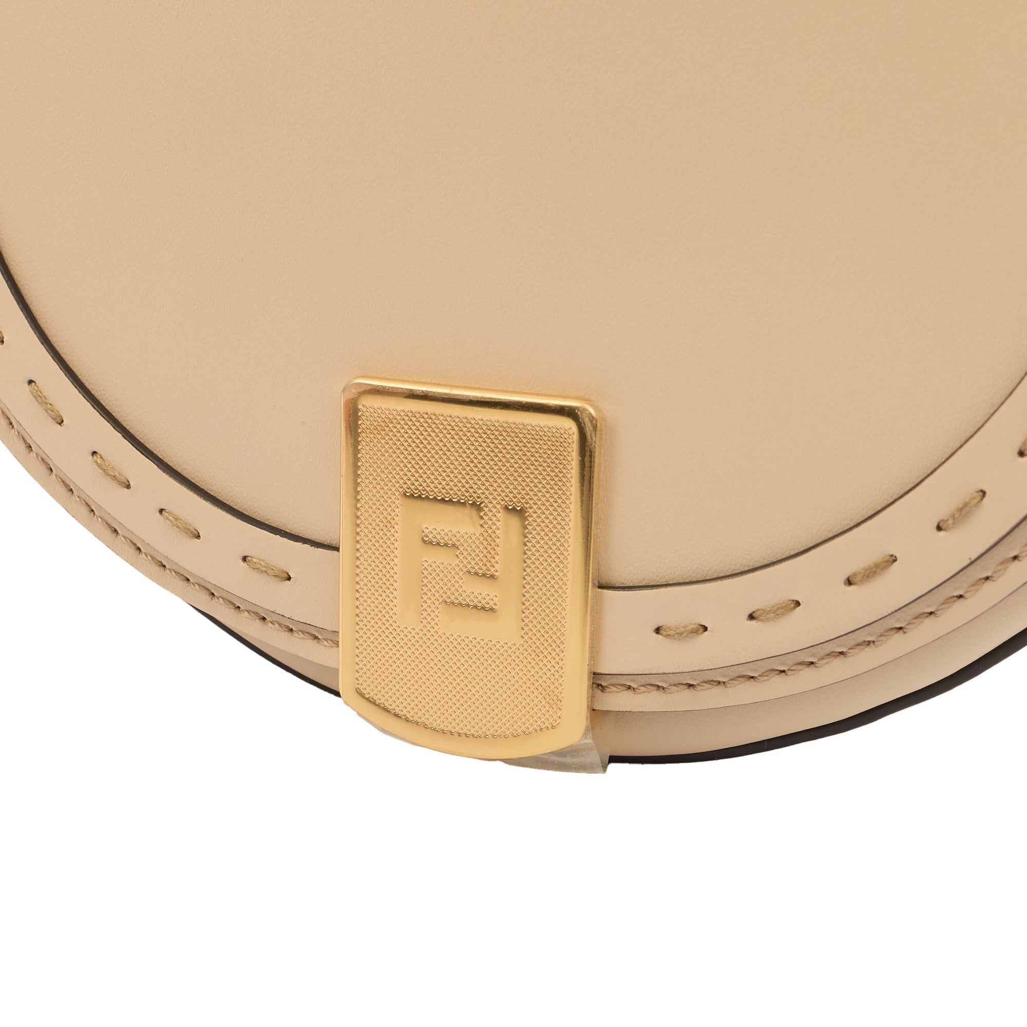 Fendi Cross Body Moonlight in Neutral, Leather