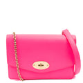 Mulberry Cross Body Darley Shoulder Bag  in Pink, Leather