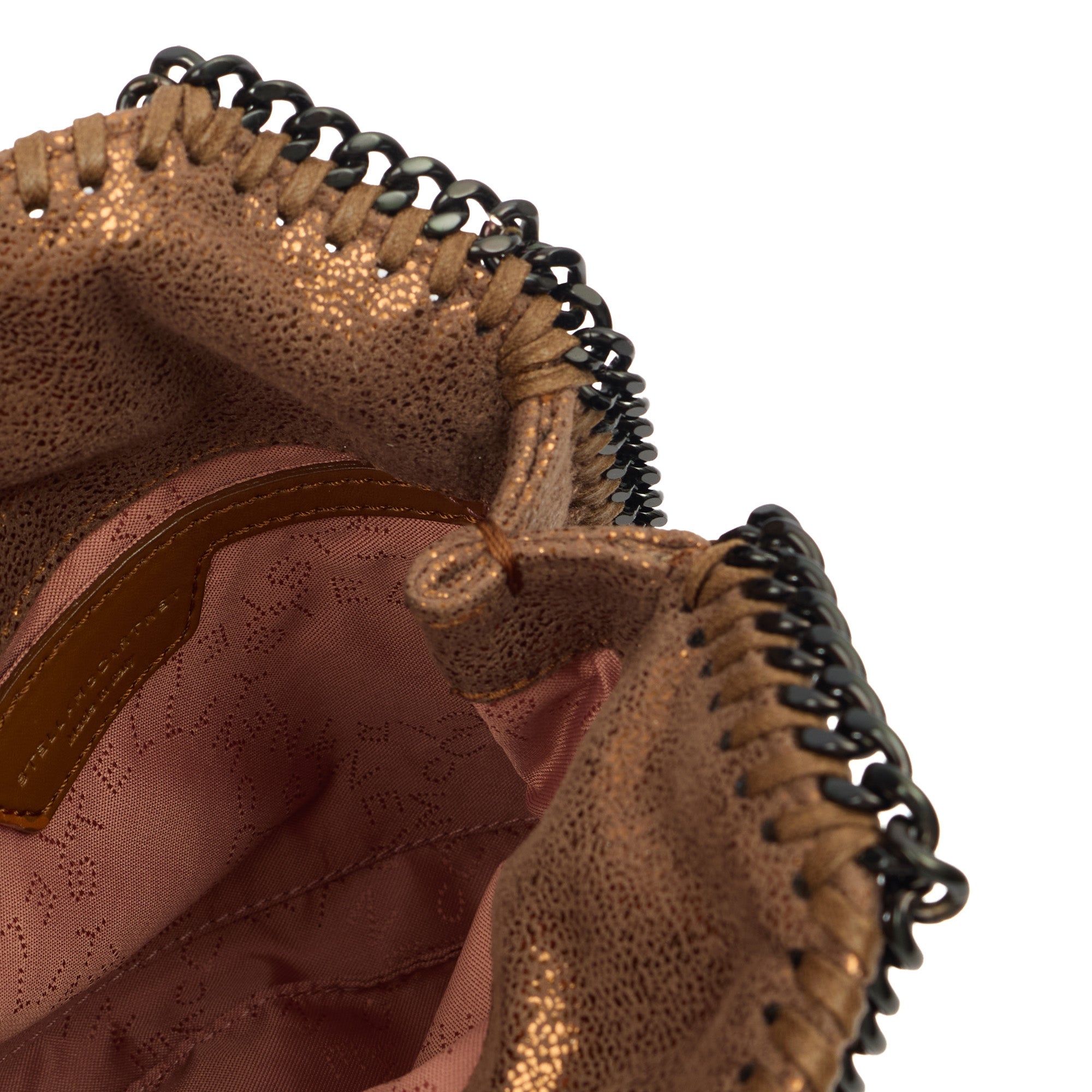 Stella McCartney Tote Falabella Mini Tote in Brown, Vegan Leather