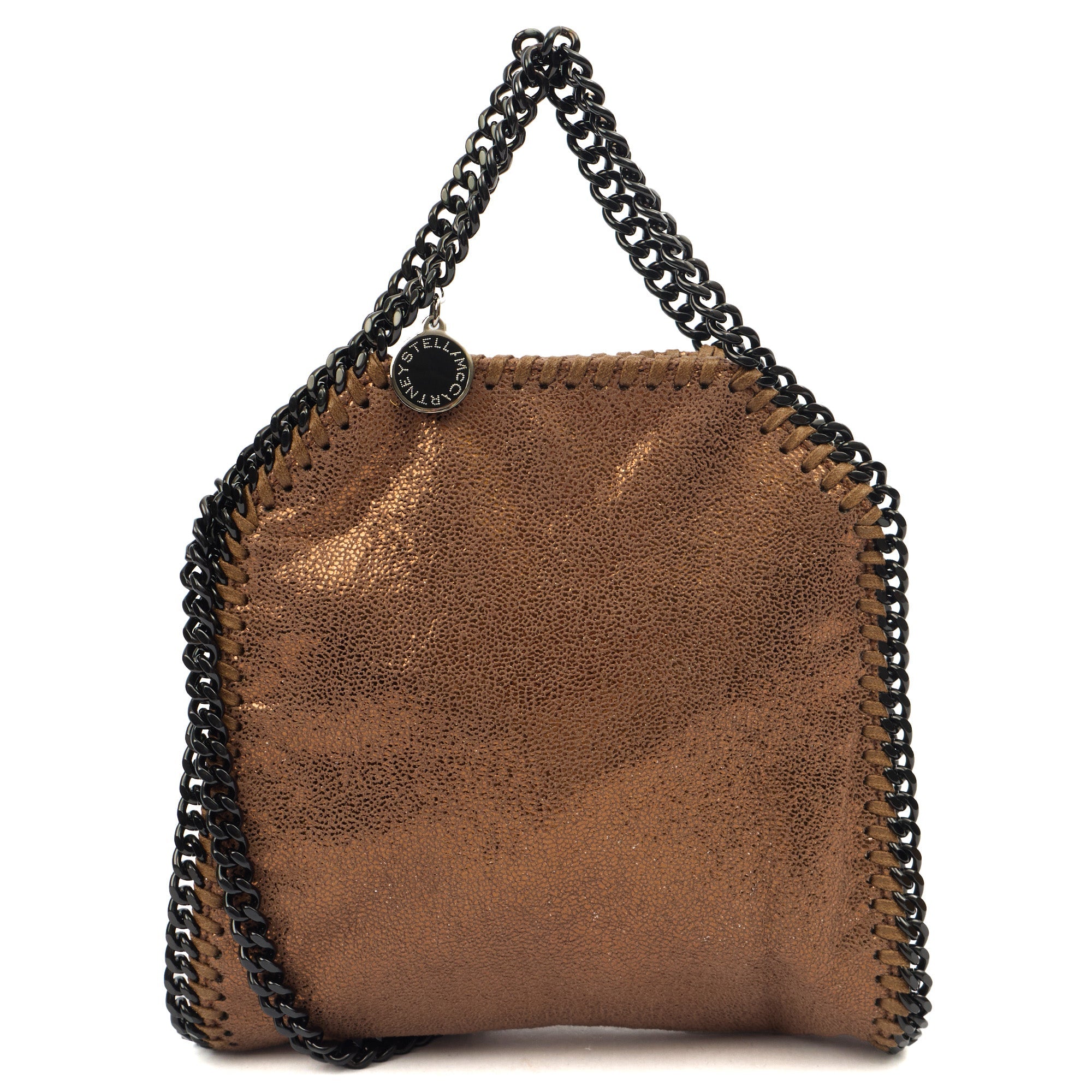 Stella McCartney Tote Falabella Mini Tote in Brown, Vegan Leather