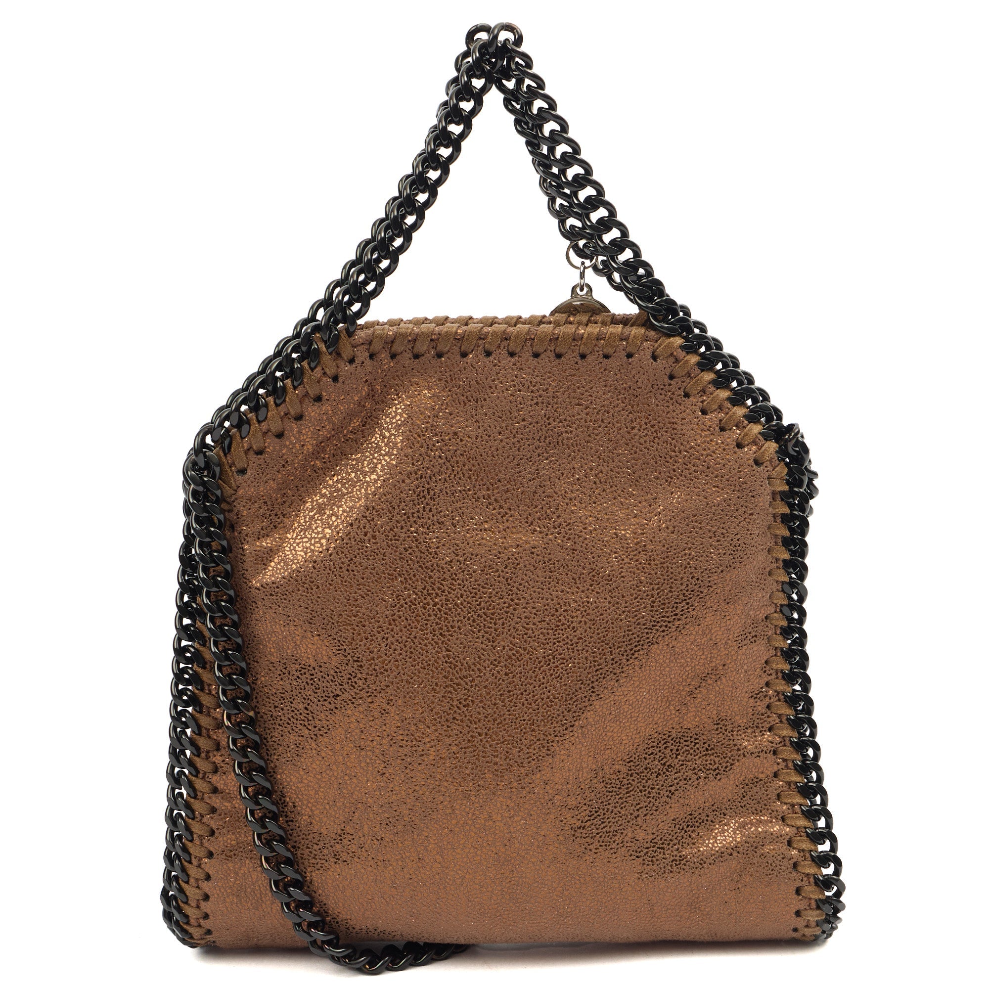 Stella McCartney Tote Falabella Mini Tote in Brown, Vegan Leather