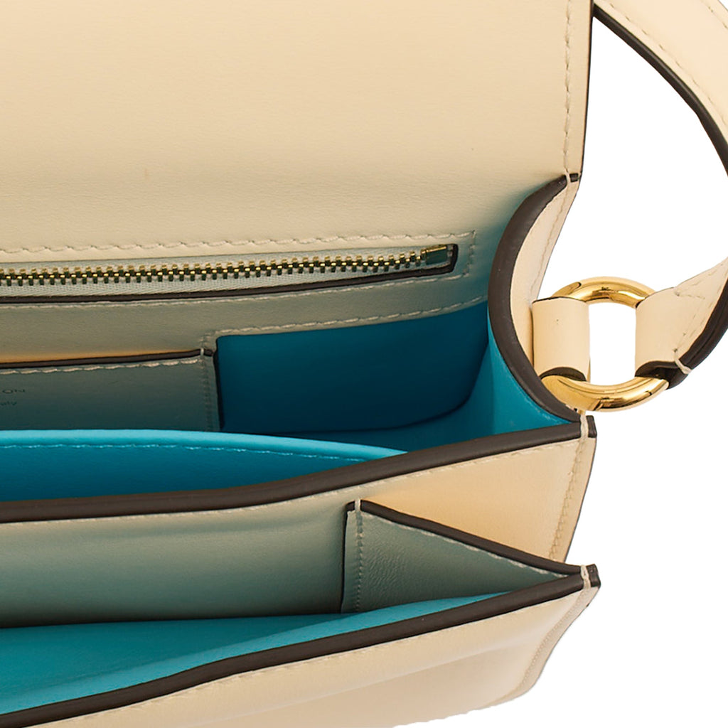 Louis Vuitton Cross Body LV Pont 9  in Neutral, Calfskin Leather