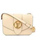 Louis Vuitton Cross Body LV Pont 9  in Neutral, Calfskin Leather