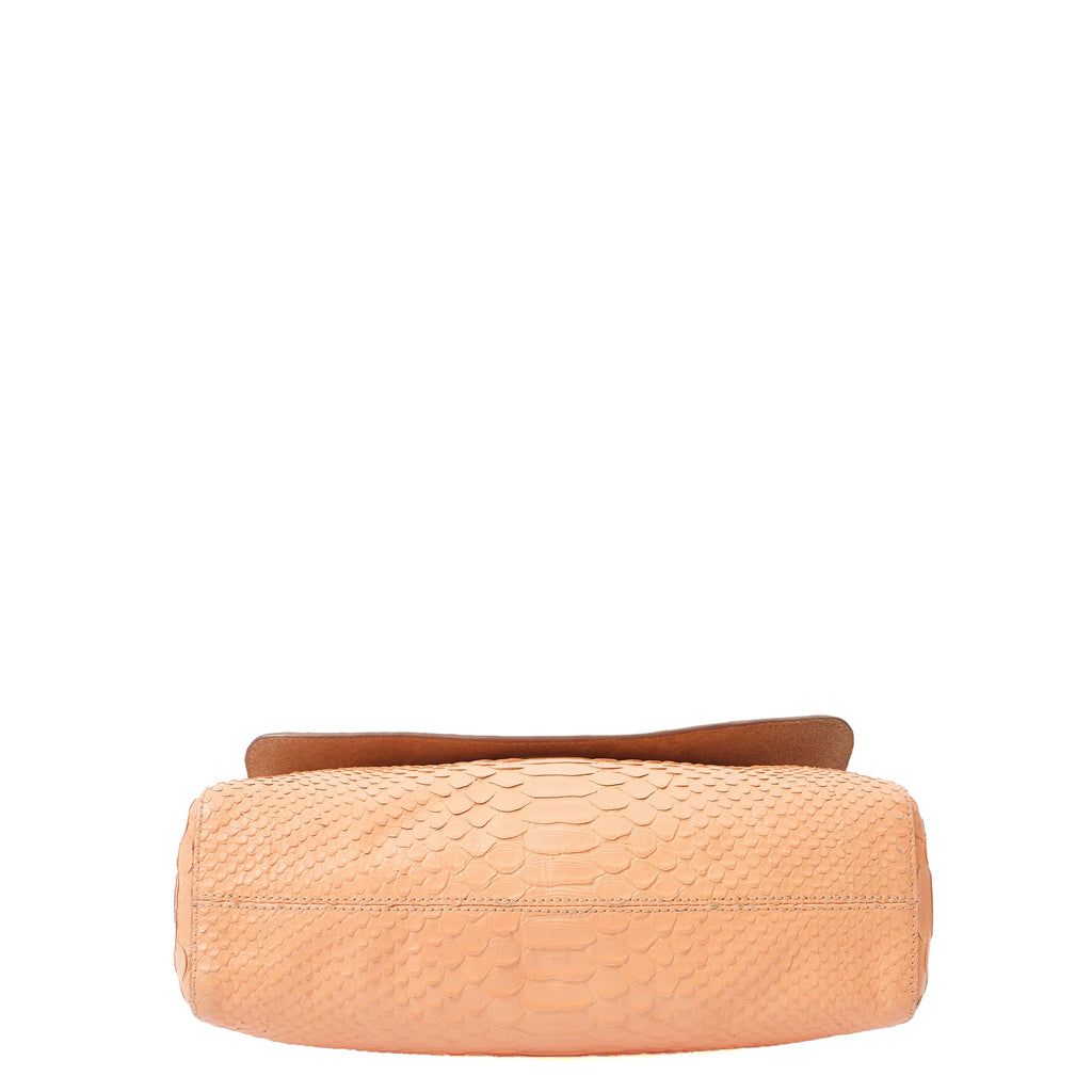 Mulberry Cross Body Cecily  in Plaster Pink, Exotic Effect Leather