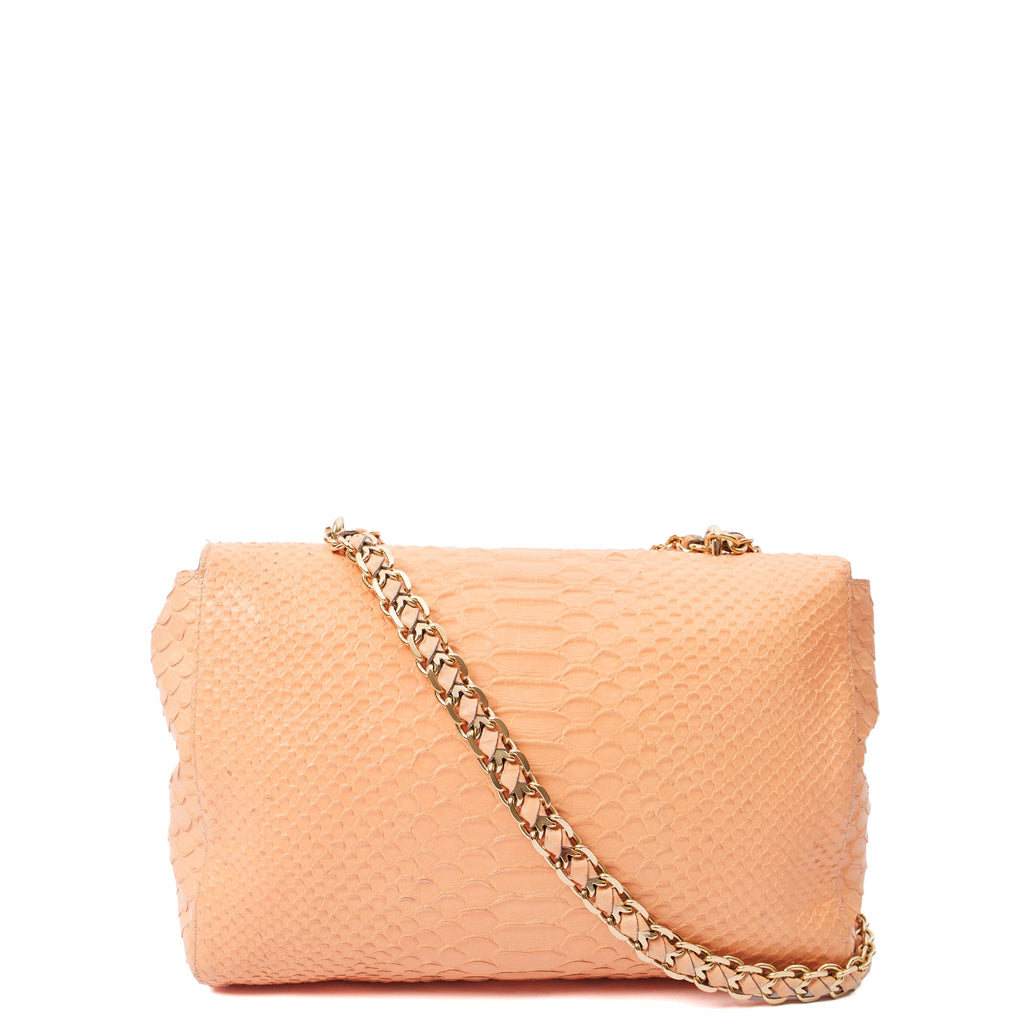 Mulberry Cross Body Cecily  in Plaster Pink, Exotic Effect Leather