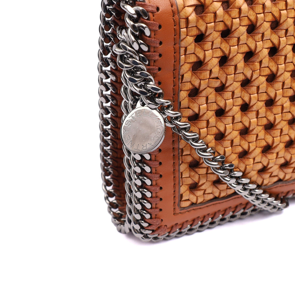 Stella McCartney Shoulder Bag Falabella Clutch in Orange, Leather