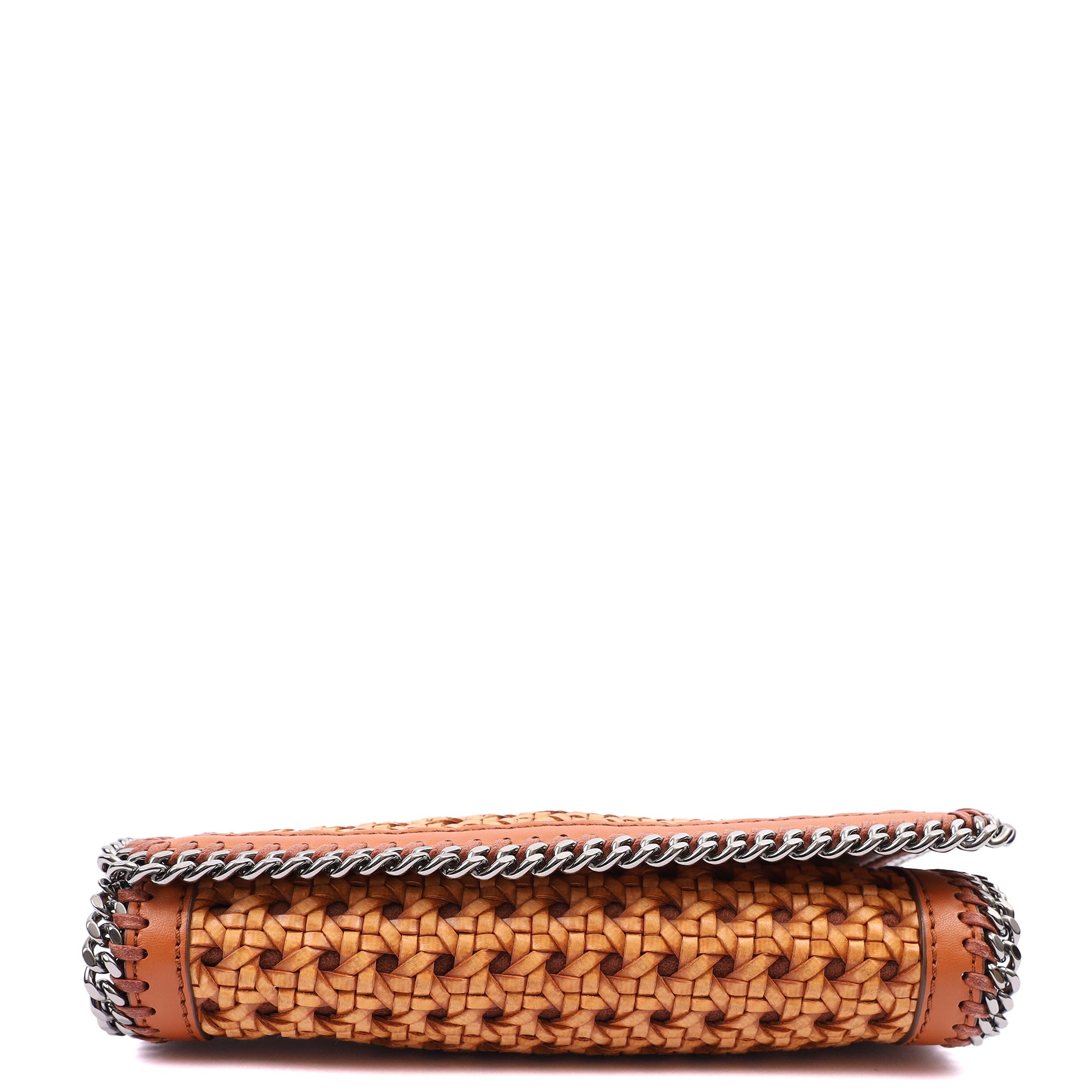 Stella McCartney Shoulder Bag Falabella Clutch in Orange, Leather