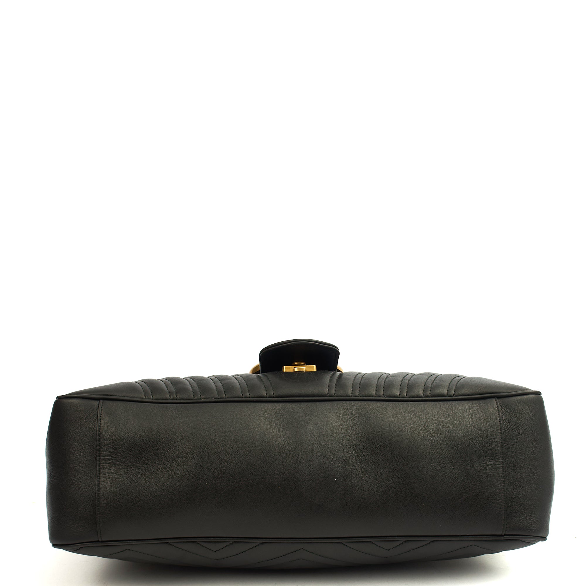 Gucci Shoulder Bag Marmont Shoulder Flap - Large in Black, Leather