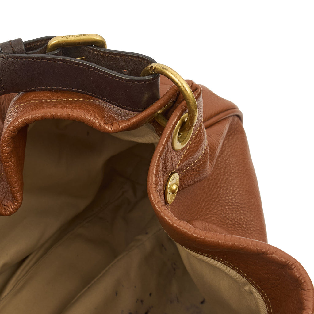 Mulberry Tote Mitzy Tote in Oak, Calfskin Leather