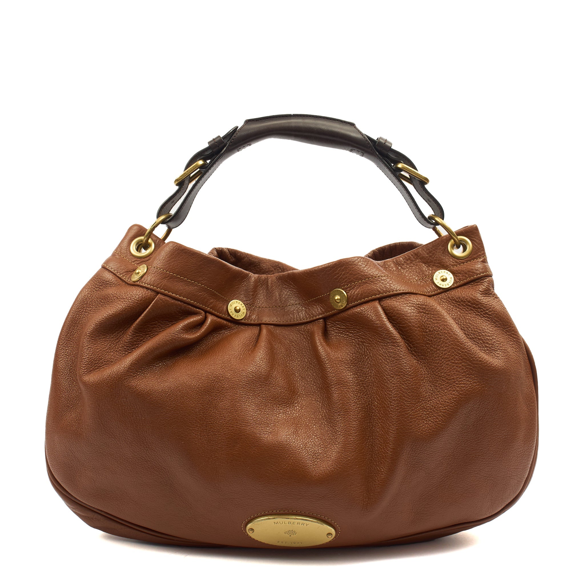 Mulberry Tote Mitzy Tote in Oak, Calfskin Leather
