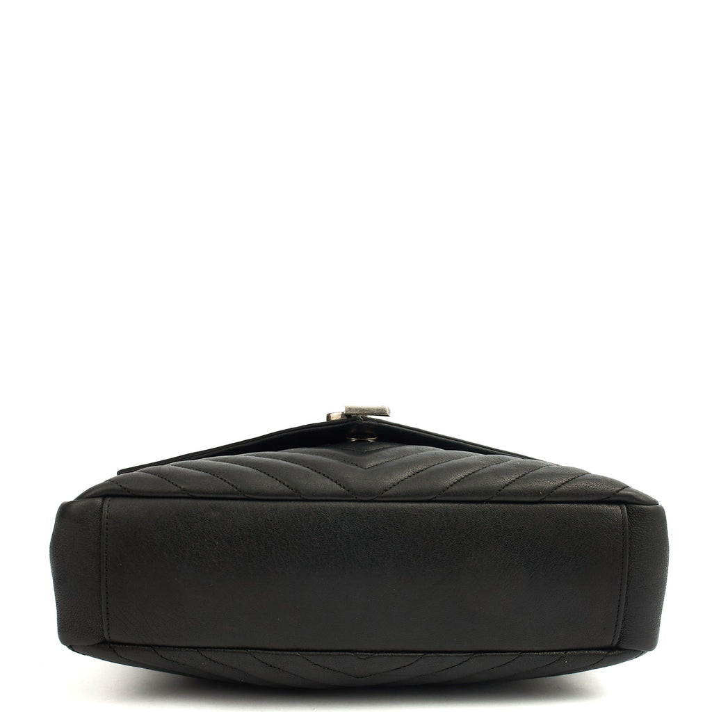 Saint Laurent Cross Body College - Large in Black, Leather