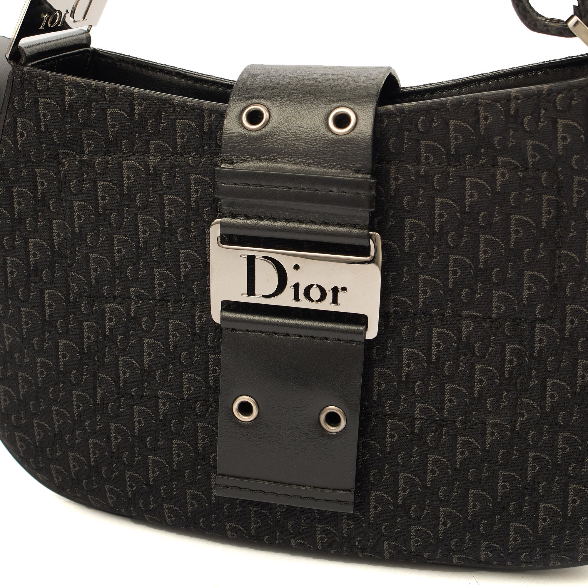 Christian Dior Shoulder Bag Street Chic Columbus in Black, Fabric