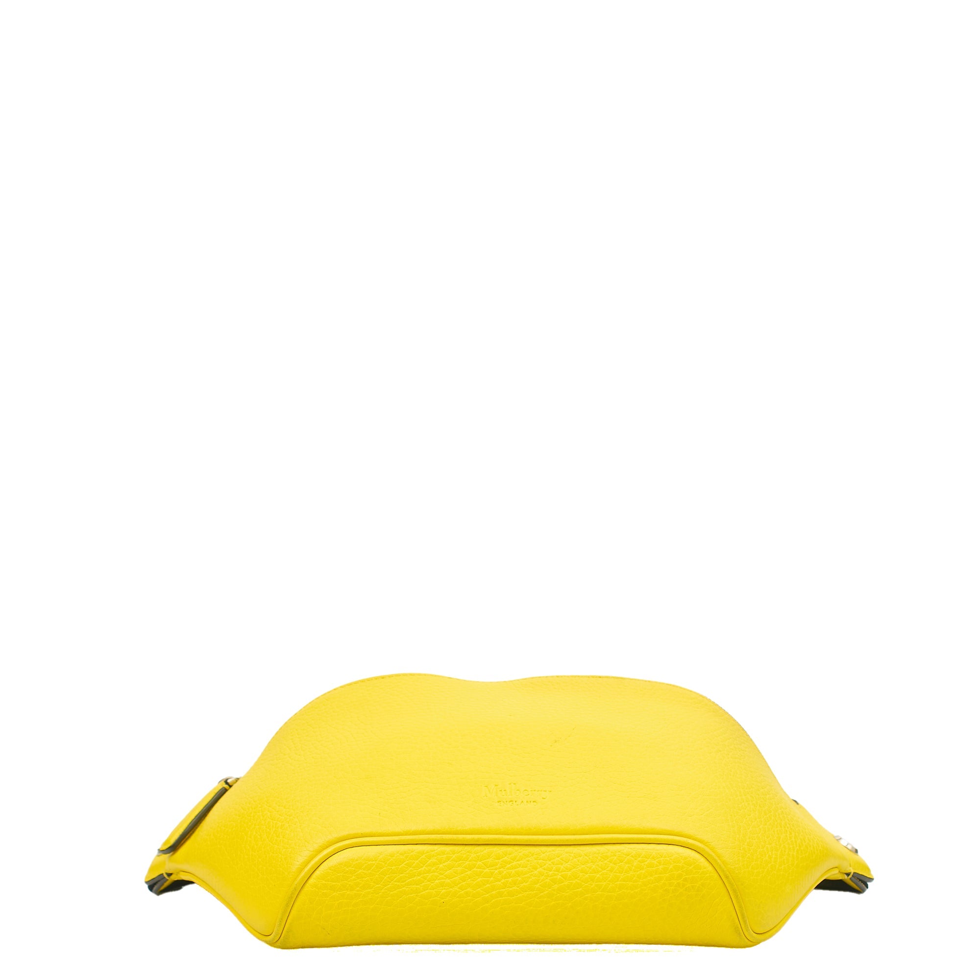Mulberry Cross Body Crossbody in Yellow, Calfskin Leather
