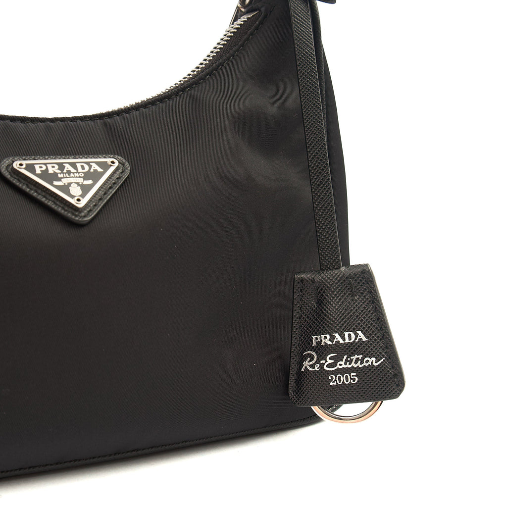 Prada Cross Body Re-Edition 2005 Re-Nylon Bag in Black, Nylon