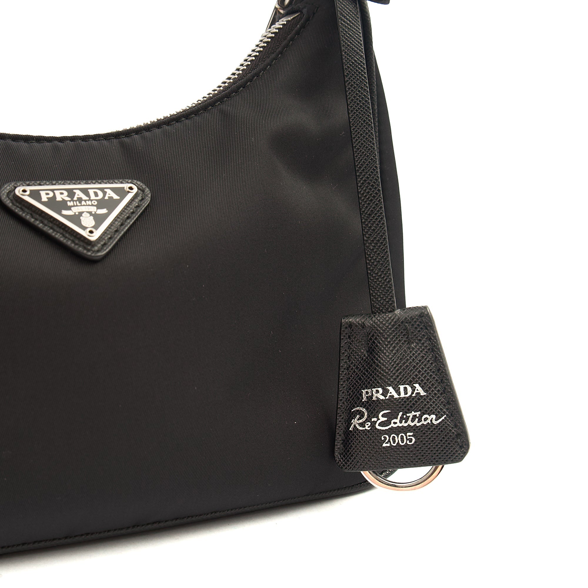 Prada Cross Body Re-Edition 2005 Re-Nylon Bag in Black, Nylon