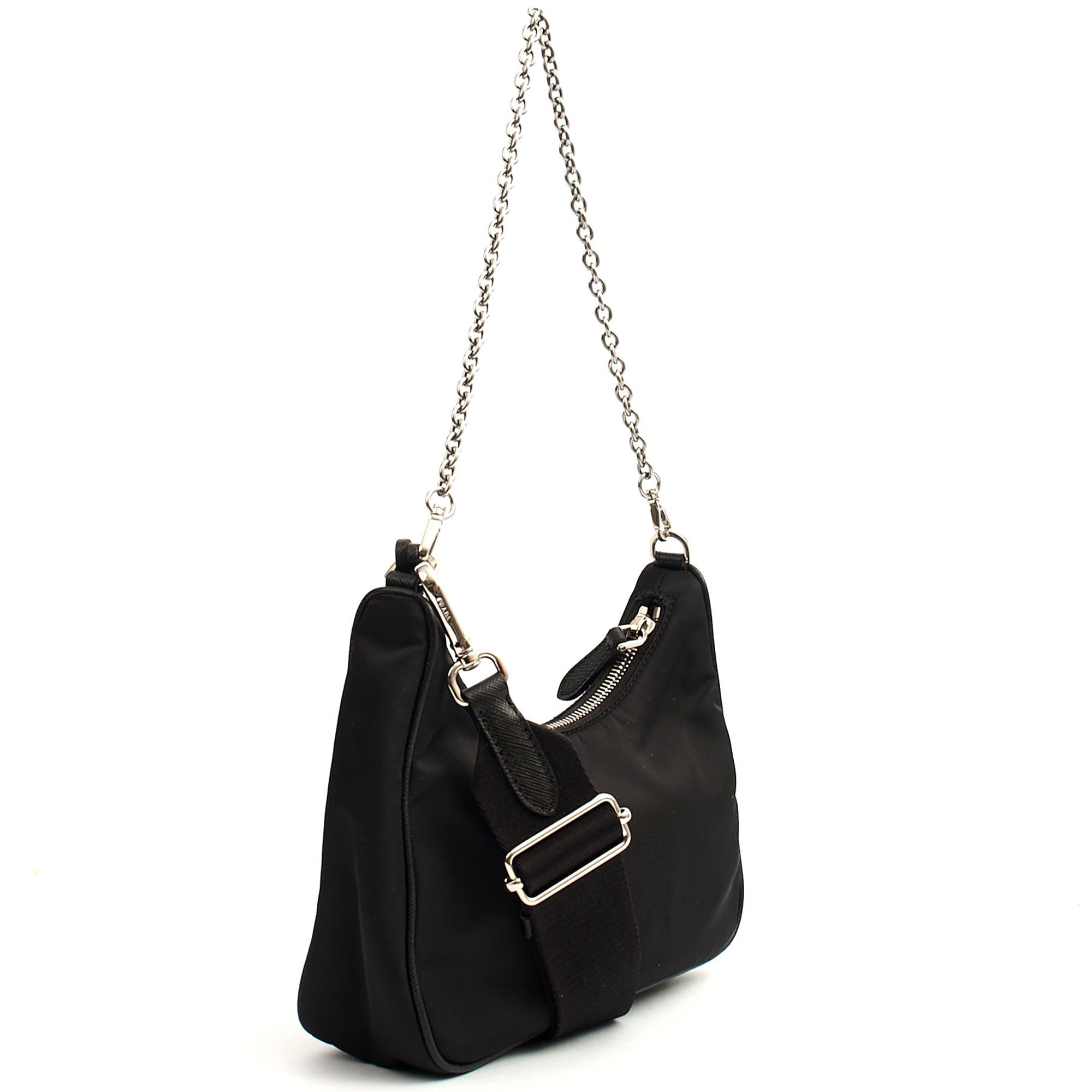Prada Cross Body Re-Edition 2005 Re-Nylon Bag in Black, Nylon