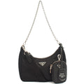 Prada Cross Body Re-Edition 2005 Re-Nylon Bag in Black, Nylon