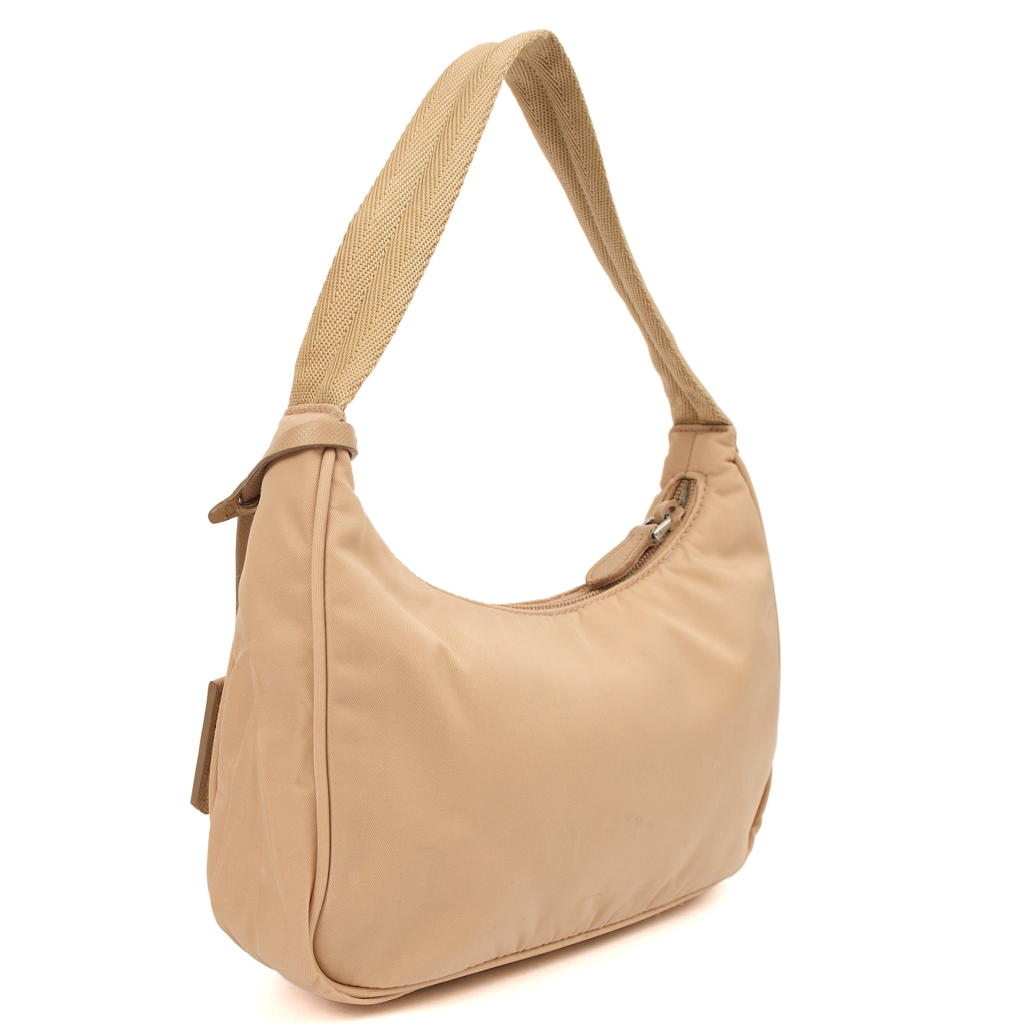 Prada Mini Bag Re-edition 2000 Nylon Mini Bag in Neutral, Nylon