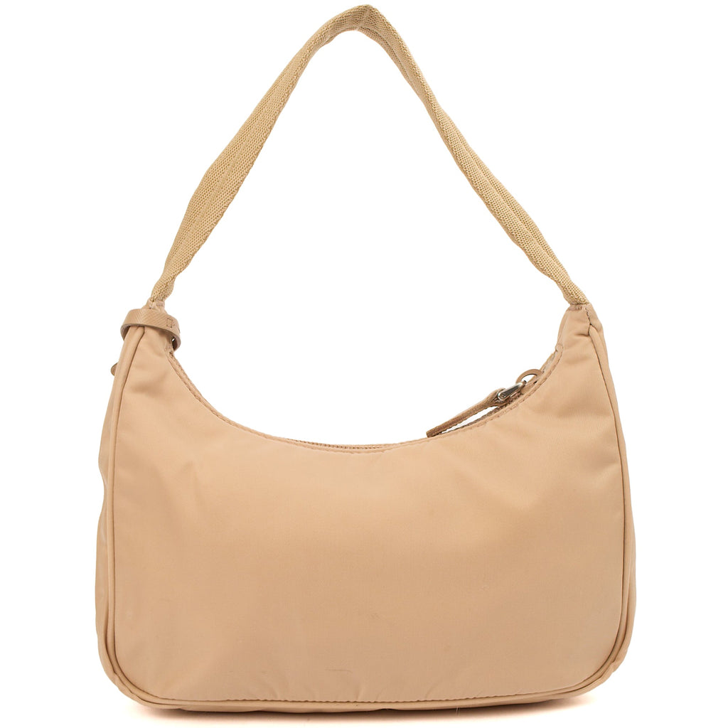 Prada Mini Bag Re-edition 2000 Nylon Mini Bag in Neutral, Nylon