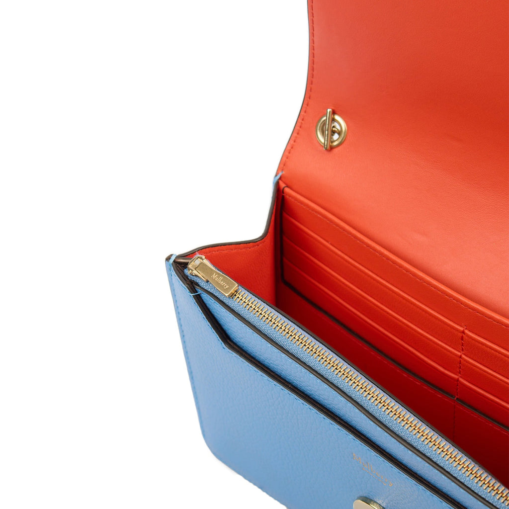 Mulberry Cross Body Darley Shoulder Bag  in Cornflour, Leather