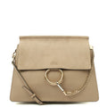 Chloe Cross Body Faye Day - Medium in Neutral, Leather