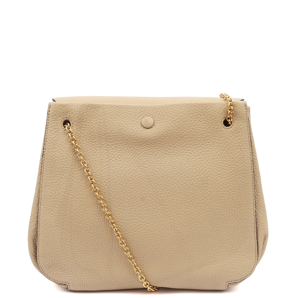 Mulberry Shoulder Bag Marloes in Neutral, Calfskin Leather
